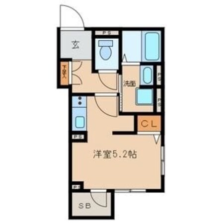 東海通駅 徒歩10分 2階の物件間取画像